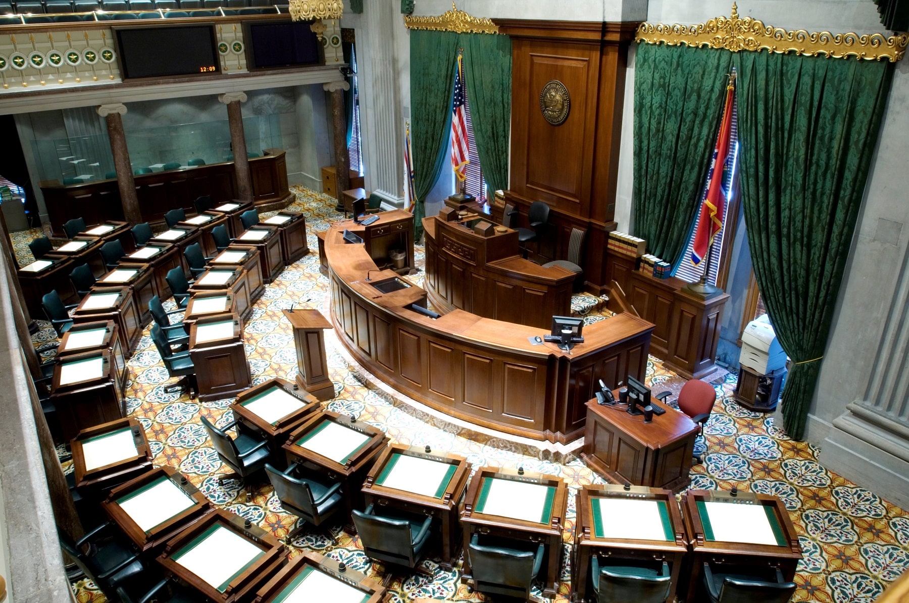 inside TN Capitol legislative chambers